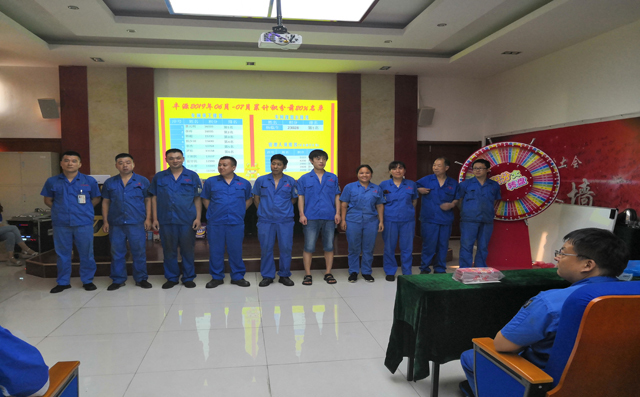 章丘豐源機械有限公司第10次積分制管理快樂會議圓滿結束！